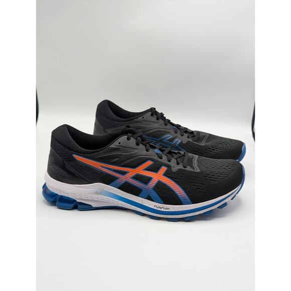 ASICS GT-1000 Mens Size 10 Black/Orange/Blue Running Shoes Sneakers main image 6